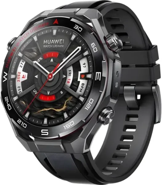 Huawei Watch Ultimate 2 černá / Chytré hodinky / 1.5" LTPO AMOLED / GPS / BT 5.2 / NFC / 20 ATM (55020GBB)