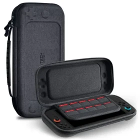 Tech-Protect Hardpouch šedé / Pouzdro / Nintendo Switch 2