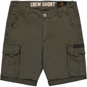 Alpha Industries Kalhoty krátké Crew Short greyblack 32