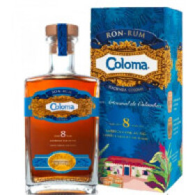 Coloma Rum 8y 40% 0,7 l (tuba)
