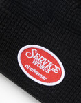 Service Works Waffle Patch Beanie BLACK