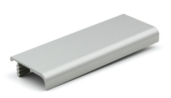 Tulip Nábytková úchytka narážecí Lungo 2,95m hliník