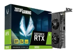 ZOTAC GAMING GeForce RTX 3050 Low Profile 6GB / 1042 - 1470Mhz / 6GB GDDR6 / 96bit / 1x HDMI + 1x DP (ZT-A30510L-10L)