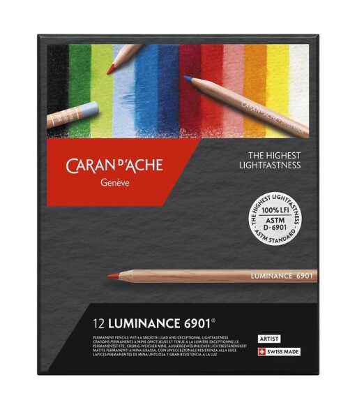 Caran D'ache Luminance sada 12 barev