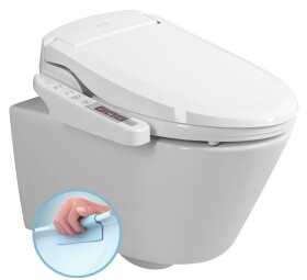 SAPHO - AVVA závěsné WC s elektronickým bidetem BLOOMING EKO PLUS NB-1160D-3