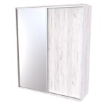 Nábytek Mikulík Skříň FLEXI 2 - 2x zrcadlo ROZMĚR: (š/v/h) 200 x 220 x 65 cm