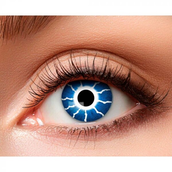 R-Kontakt.cz Oční čočky - Blesky, Barevné nedioptrické čočky