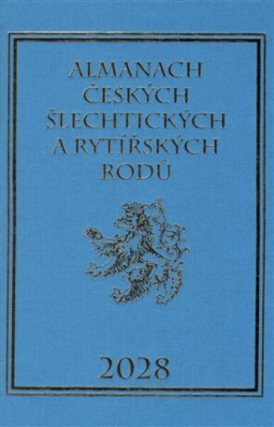 Almanach českých šlechtických rytířských rodů 2028 Karel Vavřínek