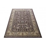 DumDekorace Vintage koberec v hnědé barvě do obývacího pokoje