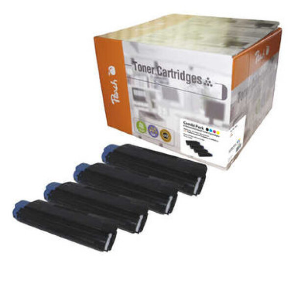 Peach Remanufactured alternativní toner C3100-series MultiPack / pro OKI C 3000, 3100 / 4x3000 stran / MultiPack (0F111767)