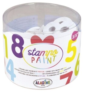 Razítka Stampo Paint - čísla