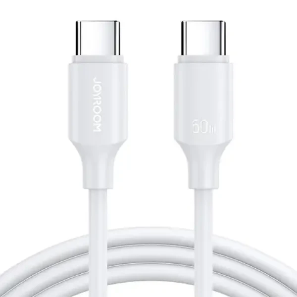 Joyroom S-CC060A9 Nabíjecí kabel USB-C (M) - USB-C (M) 60w 1m bílá (S-CC060A9 1m CW)