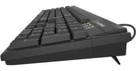Keysonic KSK-8008U-IP černá / Klávesnice / USB / IPX7 voděodolná / Full-size / 105 kláves (61083)