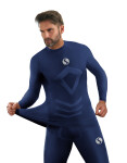 Sesto Senso Thermo Top dlouhým rukávem Navy Blue