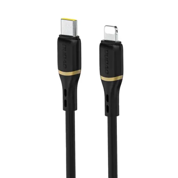 Dudao Datový kabel L25X / USB-C / Lightning 30W / 1 m / černá (204491)