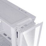 EVOLVEO Ptero Q2G, skříň ATX, 4x ARGB ventilátor, skleněná bočnice + přední panel, bílá