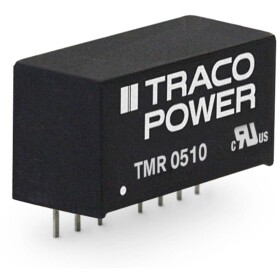 DC/DC měnič napětí do DPS TracoPower 48 V/DC 15 V/DC, -15 V/DC 67 mA 2 W Počet výstupů: 2 x