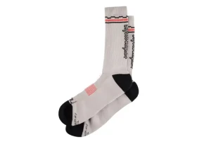 Troy Lee Designs Performance Checka ponožky Light Gray vel. 35-39