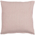 IB LAURSEN Povlak na polštář Ingrid Red Stripes 50 x 50 cm, červená barva, textil