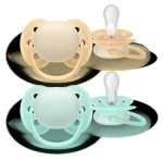 Philips Avent Ultrasoft SCF091/40 / Dudlík / 0-6 měsíců / chlapecký / 2 ks