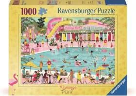 Ravensburger Puzzle: Radovánky u bazénu
