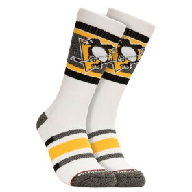 Mitchell Ness Pánské ponožky Pittsburgh Penguins Nhl Cross Bar Crew Socks Velikost: