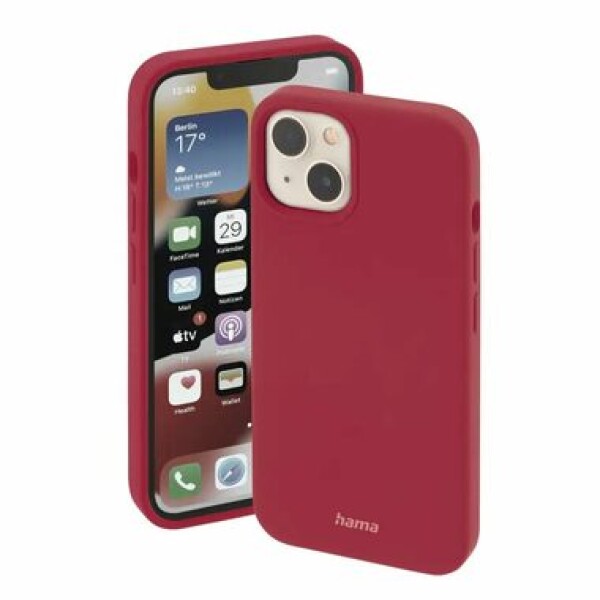 Pouzdro Hama MagCase Finest Feel Apple iPhone 14 Plus, červené