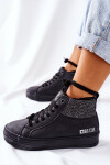 High Insulated Sneakers Big Star II274147 Black