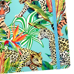 Zápisník linkovaný A5 Spoko, 75g, 96 str.- Jungle I (gepard)