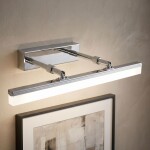 Koupelnové nástěnné LED svítidlo APP1869-1W 40cm CHROME OSW-66025