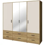 Šatní skříň Mokkaro MOKS846-M802 2D2LUD6SZ