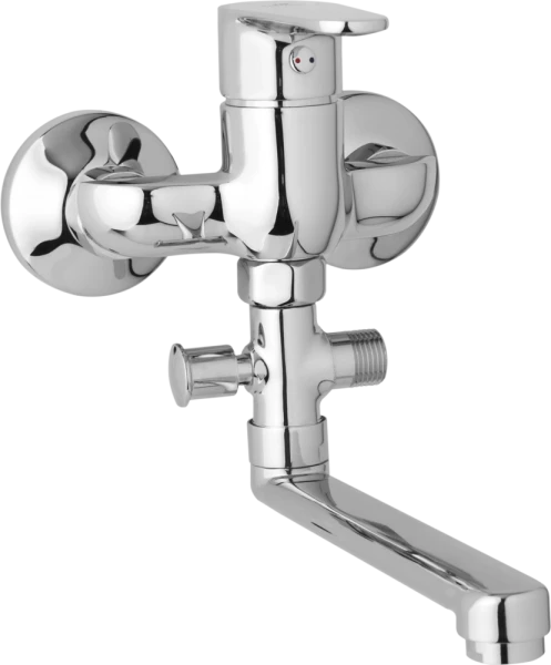 JB Sanitary Nástěnná umyvadlová a sprchová baterie TIRA, rozteč 100 mm, bez příslušenství, ramínko 300 mm D10 31 10