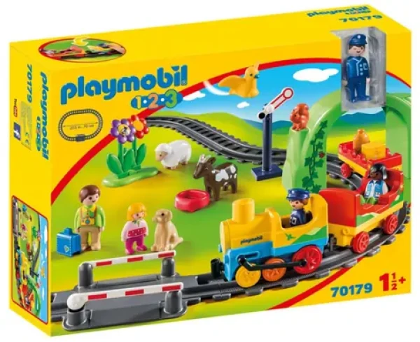 Playmobil 70179 Moje první vláčkodráha (1.2.3) / od 1.5 roku (70179-PL)