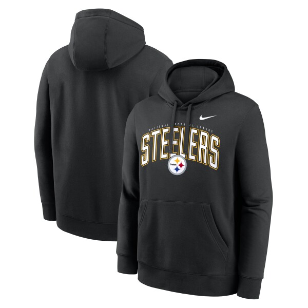 Nike Pánská mikina Pittsburgh Steelers NFL Club Expect Victory Hoodie Velikost: 3XL
