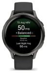 Garmin Venu 4 41 mm černá / Chytré hodinky / 1.2" AMOLED / GPS / Wi-Fi / 5 ATM (010-03013-02)