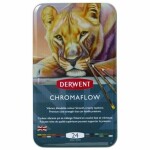 Derwent, 2305857, Chromaflow, umělecké pastelky, 24 ks