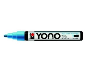 Marabu YONO akrylový popisovač 1,5-3 mm - akvamarínový