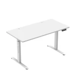 Mark Adler Leader 7.4 bílá / Kancelářský elektrický stůl / 140 x 70 x 72-118 cm (MA-LEADER 7.4 WHITE)