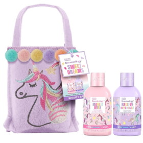 Baylis & Harding Dárkový set tělové kosmetiky v taštičce Unicorn, fialová barva, textil