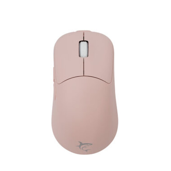 White Shark AERO růžová / Herní bezdrátová myš / optická / 5000 DPI / 6 tlačítek / 2.4 GHz / USB (AERO-P)