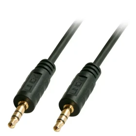 Lindy audio kabel Jack 3,5 mm - Jack 3,5 mm černý / Audio kabel / Stereo / 0,25 m (35640)