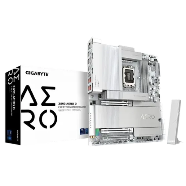GIGABYTE Z890 AERO D / Z890 / LGA 1851 / 4x DDR5 / PCIex16 / 2x10GLAN / ATX (Z890 AERO D)