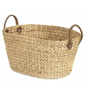 Compactor Belize L Ručně pletený koš na prádlo z vodního hyacintu / 65 x 45 x 37 cm (3370910073591)