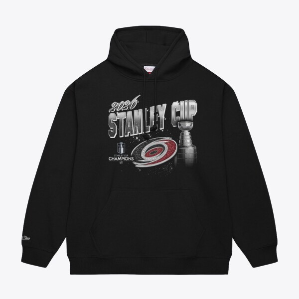 Mitchell & Ness Pánská mikina Carolina Hurricanes NHL 2026 Stanley Cup Champions Trophy Velikost: L