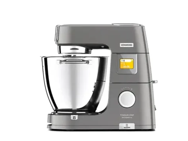 Kenwood KWL 90.004 SI Titanium Chef Patissier XL stříbrná / kuchyňský robot / 1400 W / 7l (KWL90.004SI)