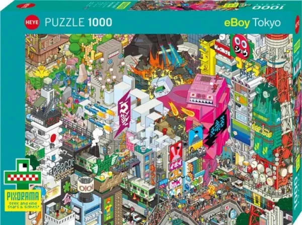 HEYE Puzzle Pixorama: Tokijské pátrání
