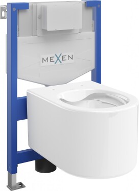 MEXEN/S - WC předstěnová instalační sada Fenix XS-F s mísou WC Sofia, bílá 6803354XX00
