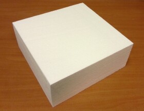 Dortisimo Polystyrenová maketa čtverec 35 x 35 x 10 cm