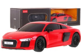 RASTAR Auto na dálkové ovládání R/C Audi R8 Rastar 1:24 červené