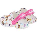 Dětské žabky Little Frog Jr 8701-691-3236 Bílá mix - Coqui bílá - vzor 27/28